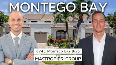 Villa at Montego Bay Property Tour With Larry Mastropieri | 6745 Montego Bay Blvd, Boca Raton